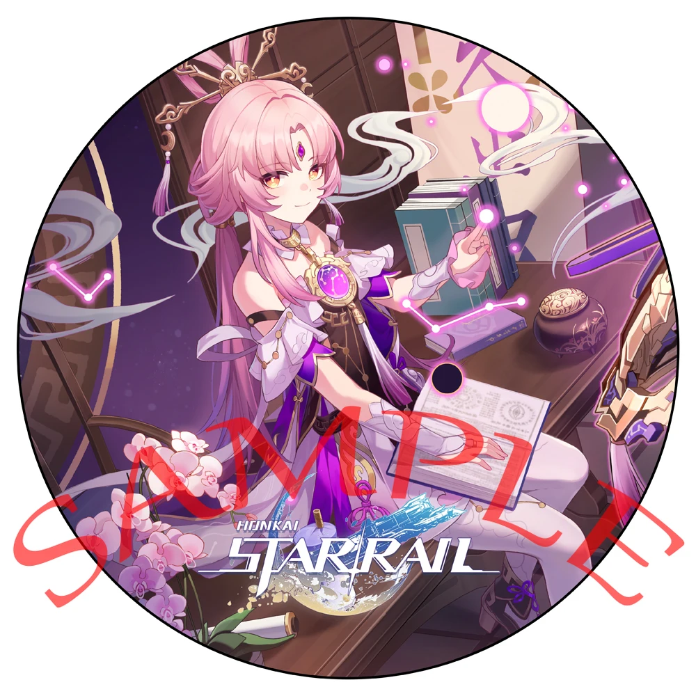 Anime Honkai: Star Rail Cosplay Sparkle Kafka Blade Jingliu Fu Xuan Bailu Clara Stelle Caelus Himeko Dan Heng Cartoon Badge Gift