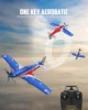 Volantex 新しい P51D マスタング RC 飛行機 2.4Ghz 4CH 400 ミリメートル全幅ワンキーエアロバット RTF RC 戦闘機ウォーバード飛行機 5