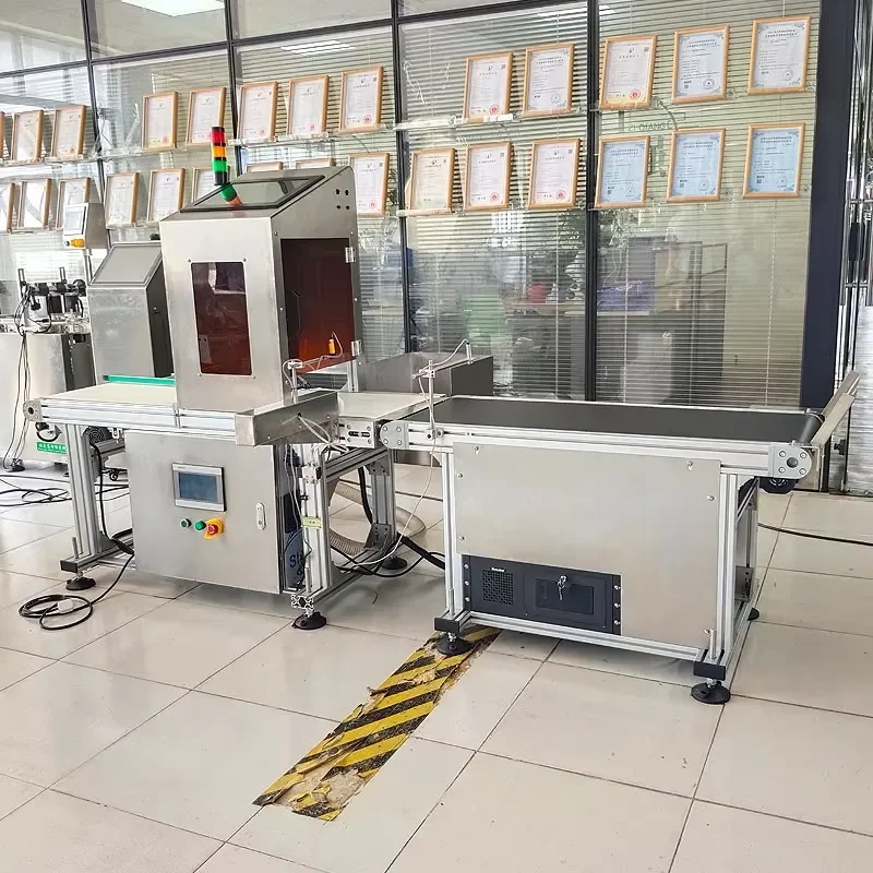 Industrial CCD Camera Vision Inspection Equipment for Print Quality, Code Readability and Automated NG Product