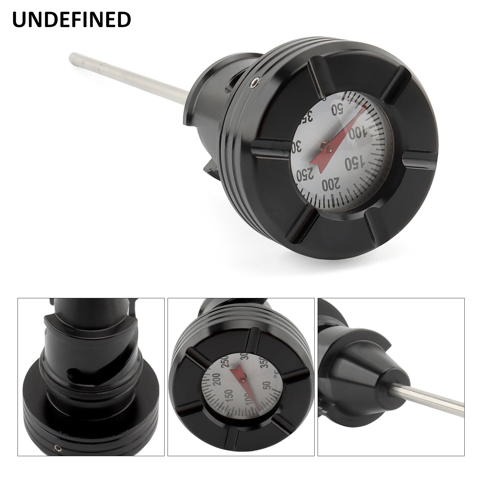 Motorrad Öltemperatur Ölmessstab für Harley Softail Fat Boy FLFB Sport Glide FLSB Street Bob FXBB Low Rider FXLR 2018-2024