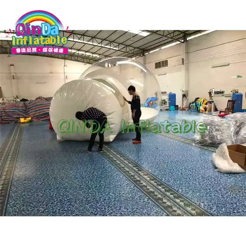 โรงงานราคา Igloo โปร่งใส PVC Clear Inflatable Air Dome เต็นท์ฟองโปร่งใสเต็นท์ฟอง