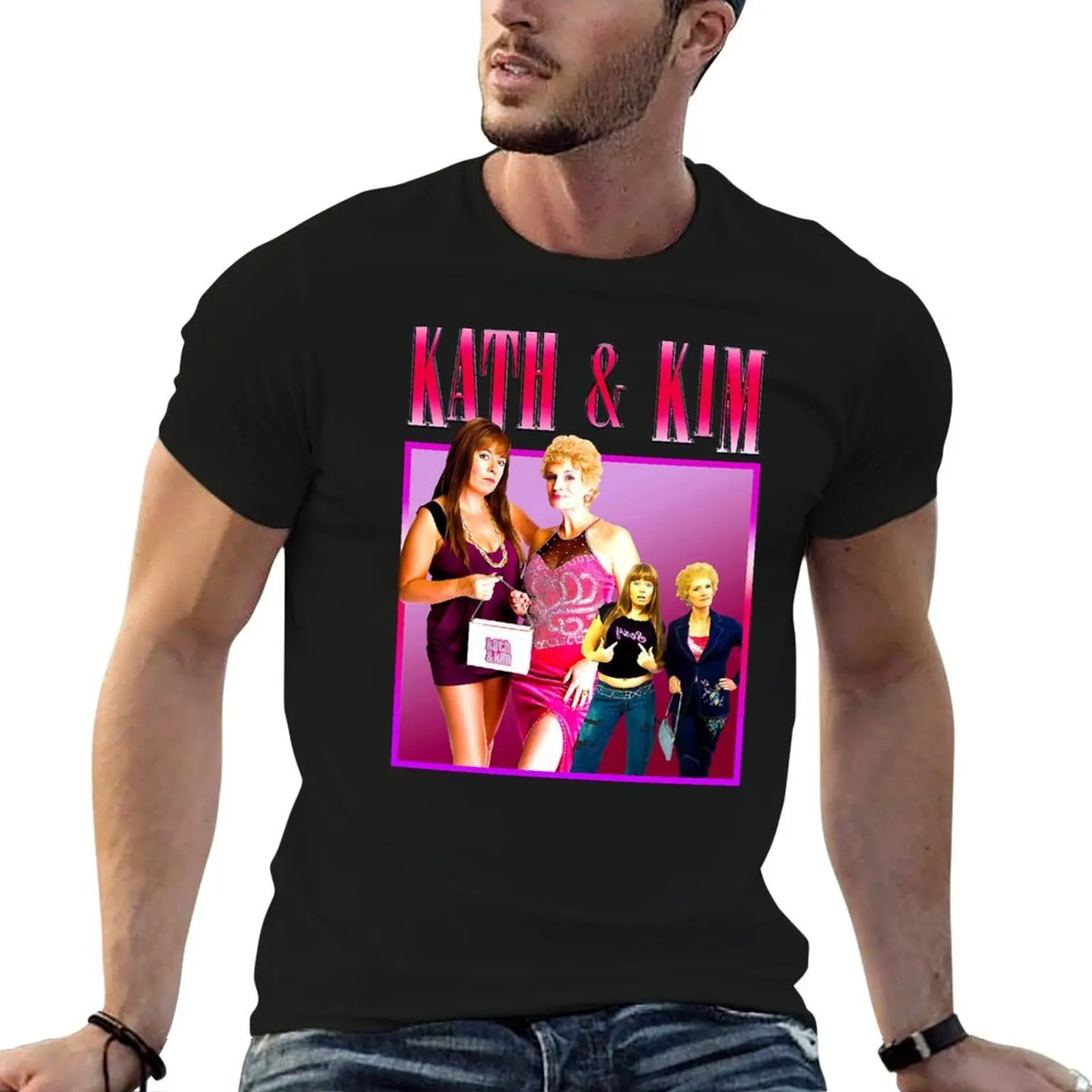 

Kath-and-Kim-Homage T-Shirt t shirt for man man t shirt designer cotton t shirt pack T-shirt