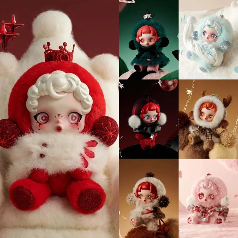 

Pop Mart Winter Music Series Surprise Blind Box Plush Toy Room Decoration Desktop Ornaments Pendent Collectibles Gift