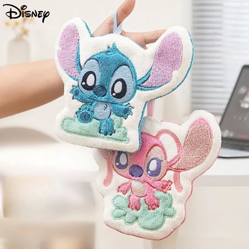 Disney Lilo & Stitch Hangende Handdoeken Kawaii Cartoon Anime Borduuraccessoires Keuken Waterabsorberende Sneldrogende Handdoeken