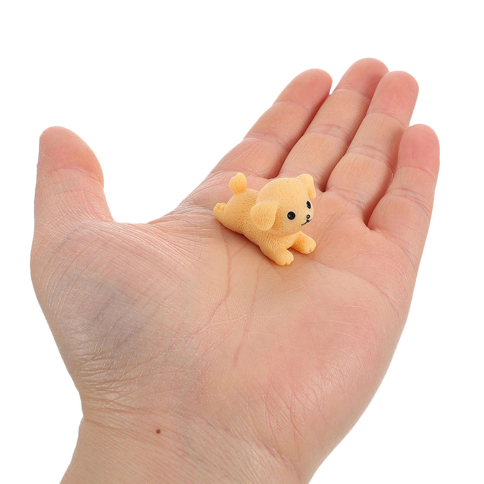 

SOLUSTRE 3pcs Cute Dog Car Dashboard Decorations Figurine Accessories for Women Men Orange Rear View Mirror Dogs