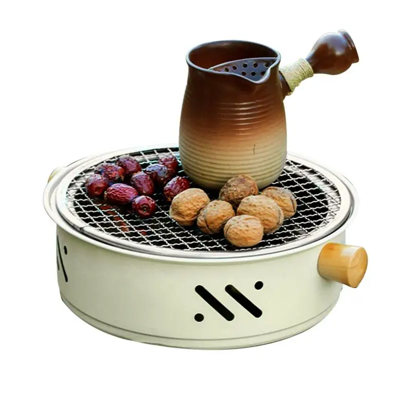 

Small Tabletop Grill BBQ Grill Electric Portable Small Charcoal Grill Nonstick Camping Grill Korean Smokeless Home Appliances