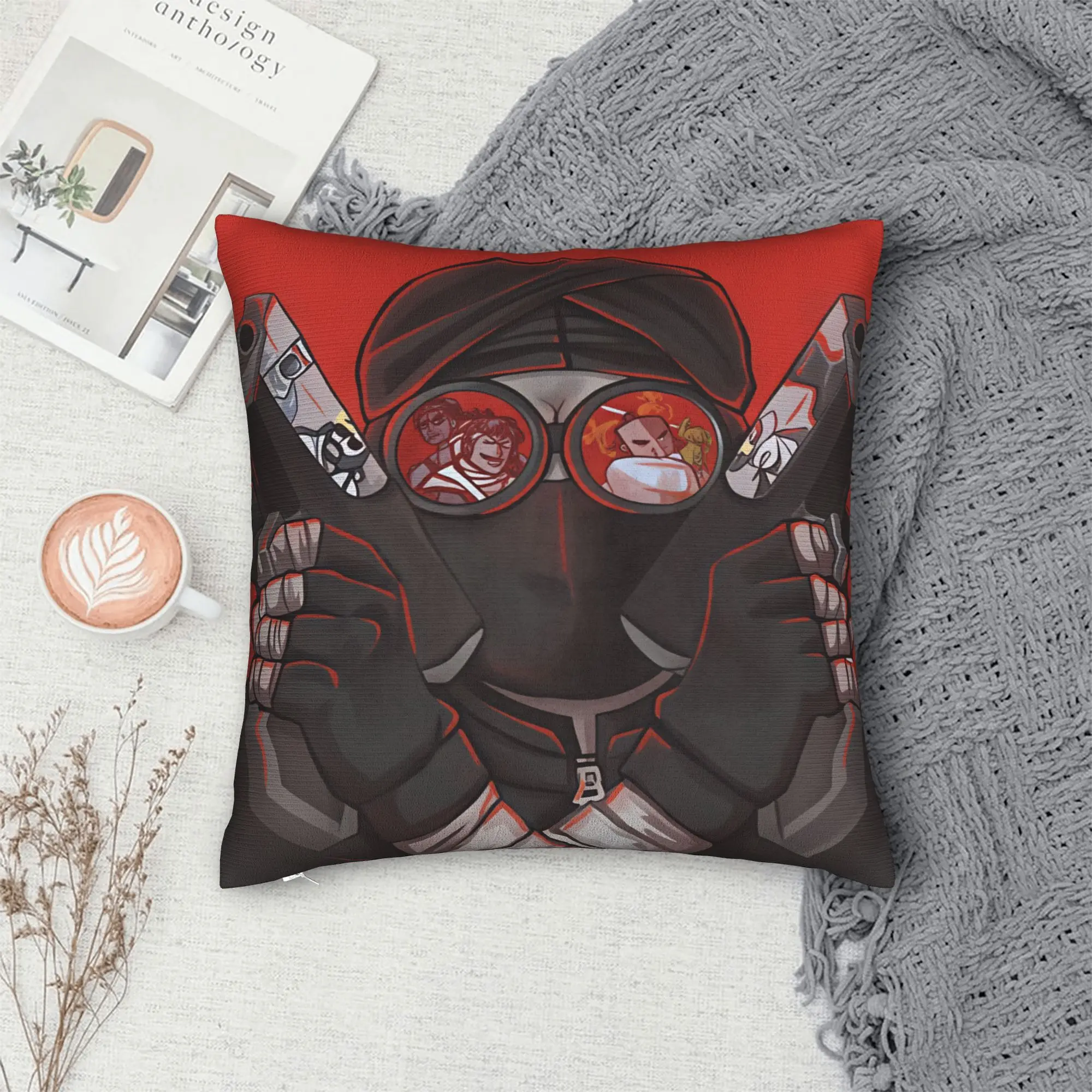 Pillow Case MADNESS COMBAT Graphic  Pillow Cover For Sofa Bedroom Home Decor Morden Pillowcases
