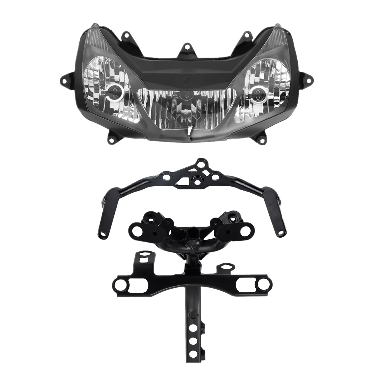 Motorcycle Front Headlight Lamp Upper Fairing Stay Brackets For Honda CBR954RR 2002-2003