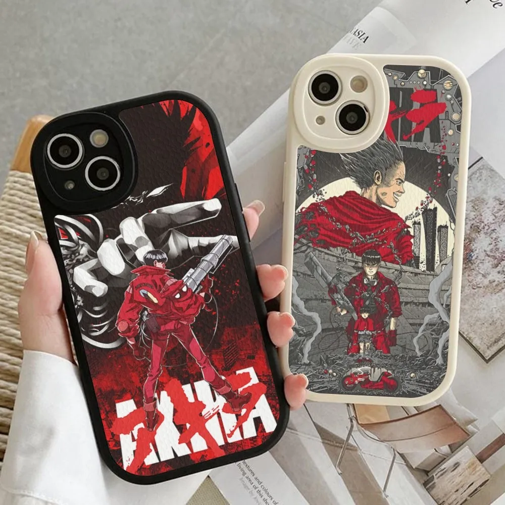 Akira Anime Phone Case Hard Leather For IPhone 16 15 14 13 12 Mini 11 14 Pro Max Xs X Xr 7 8 Plus Fundas