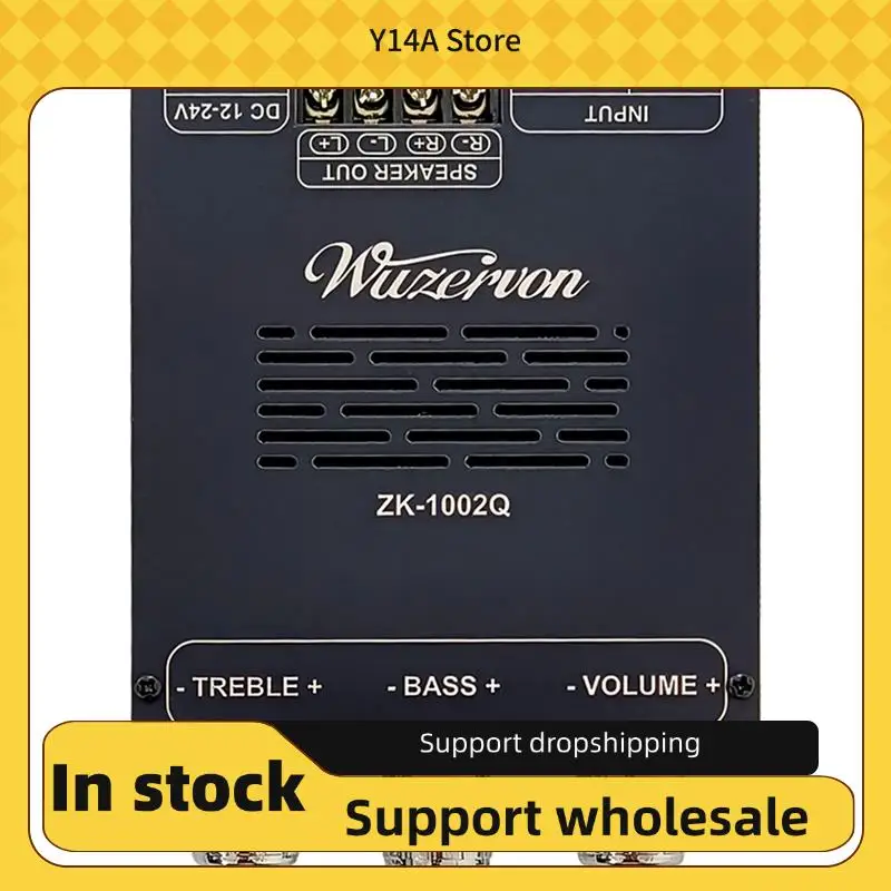 Y14A ZK-1002Q QCC3034 + TPA3116 2X100 واط مضخم رقمي مجلس بلوتوث 2.0 قناة APTX ضياع الصوت أمبير وحدة #1