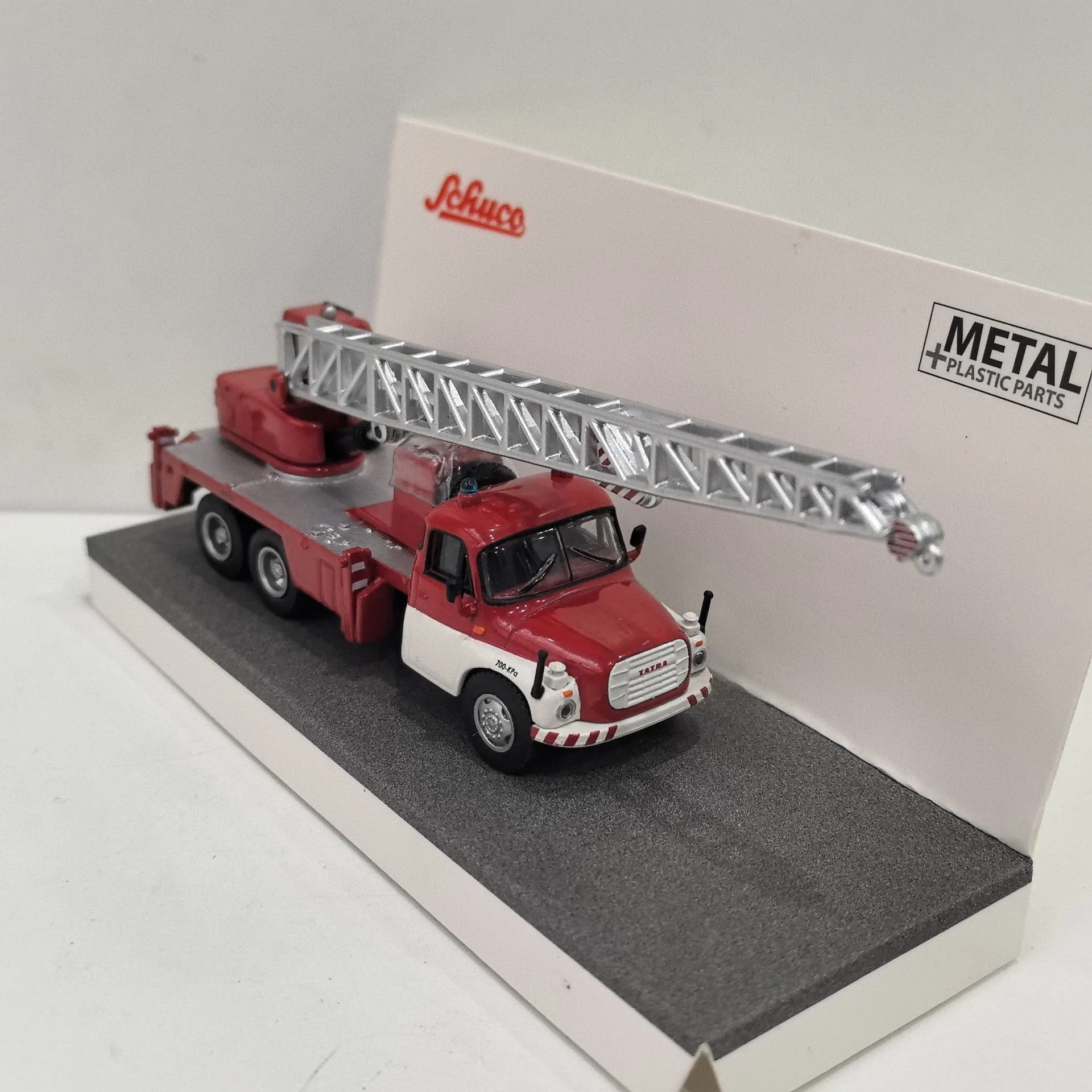 HO масштаб 1:87 TATRA T148 KRANWAGEN пожарная машина из сплава модель автомобиля игрушка Коллекционный орнамент сувенирные игрушки автомобили