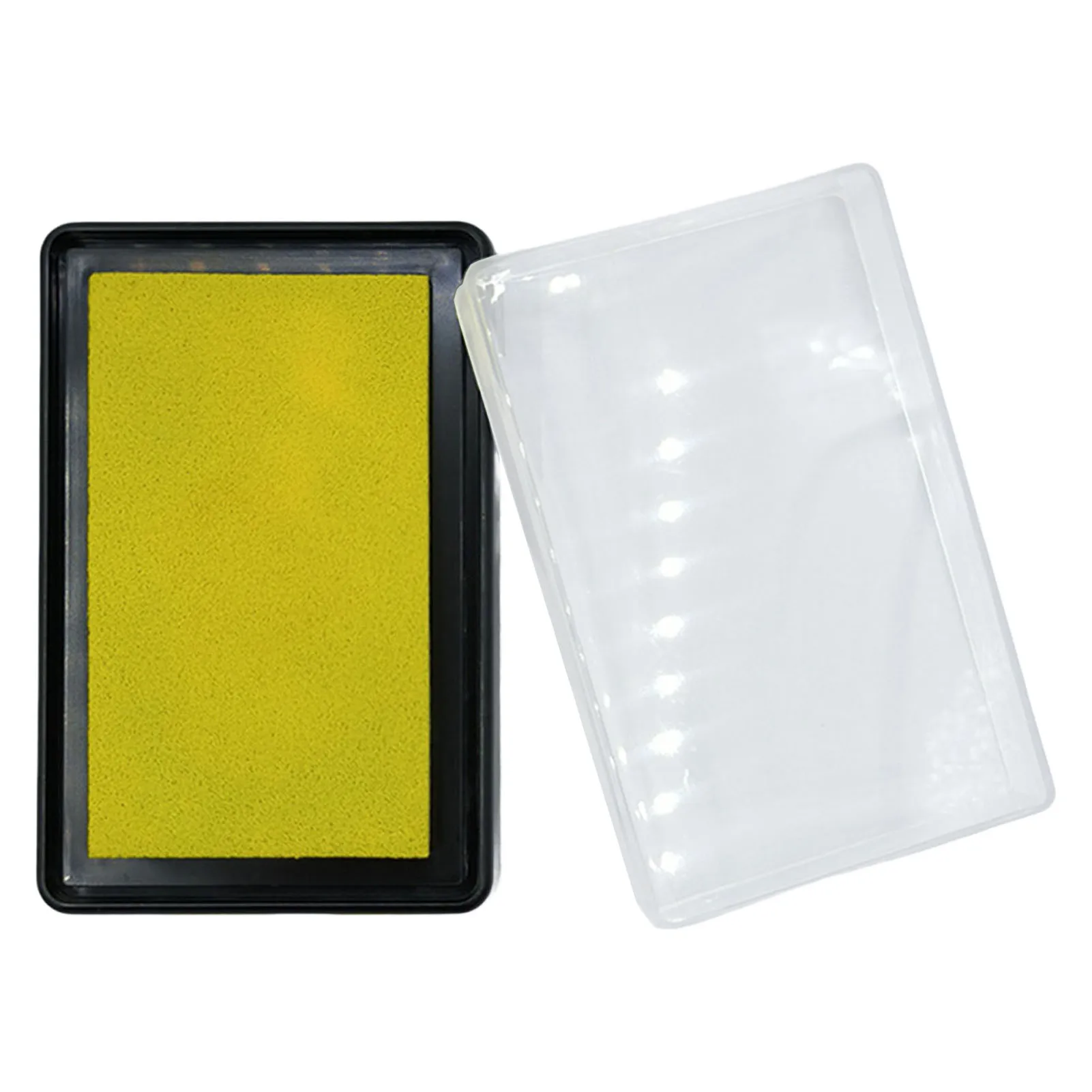 Red Ink Felt Stamp Pad for Scrapbook Durable Lightweight Ink Pads for Baby Footprint Handprint