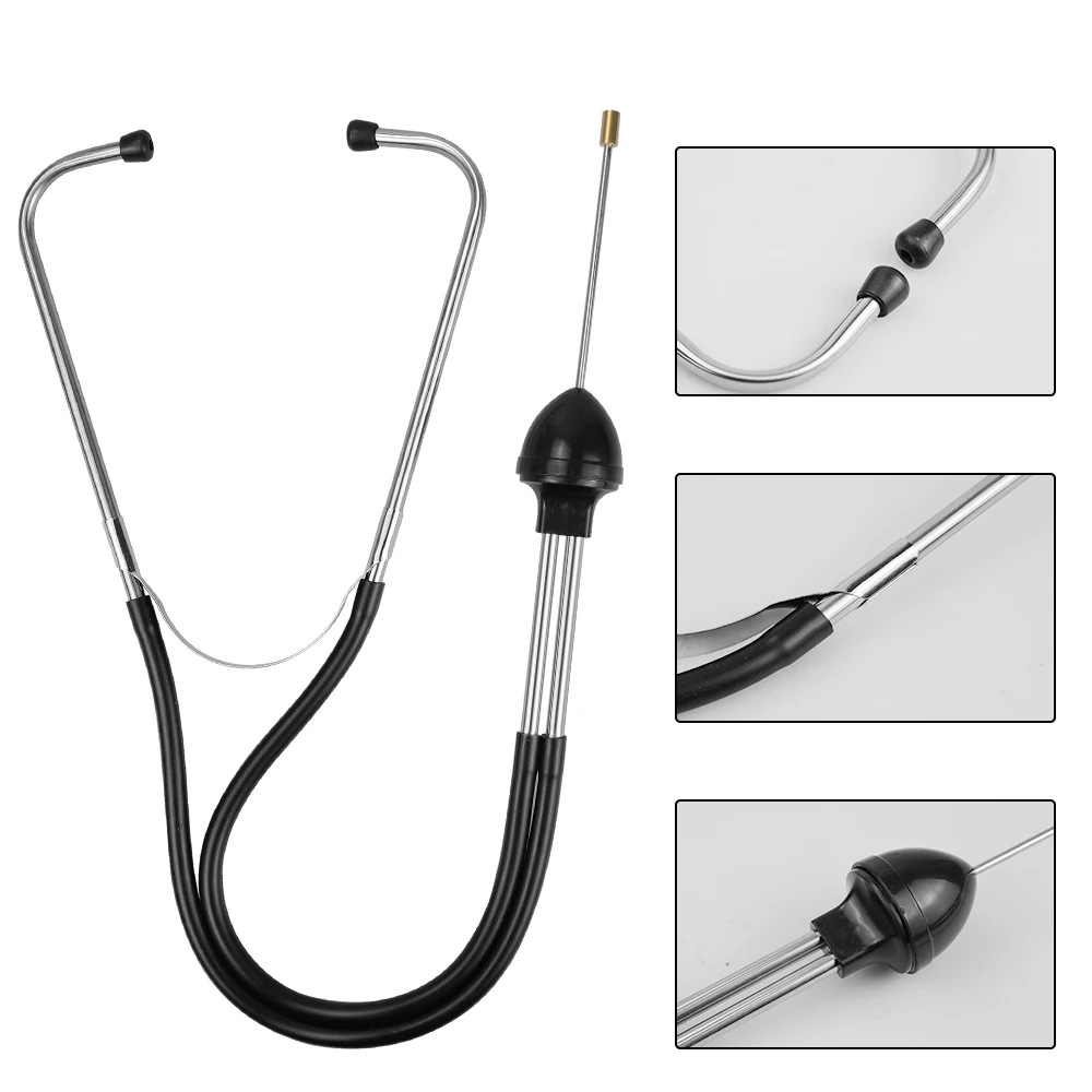 Car Cylinder Stethoscope Mechanical Stethoscope Car Engine Cylinder Diagnosis Car Engine Abnormal Sound Diagnosis Hearing Tool