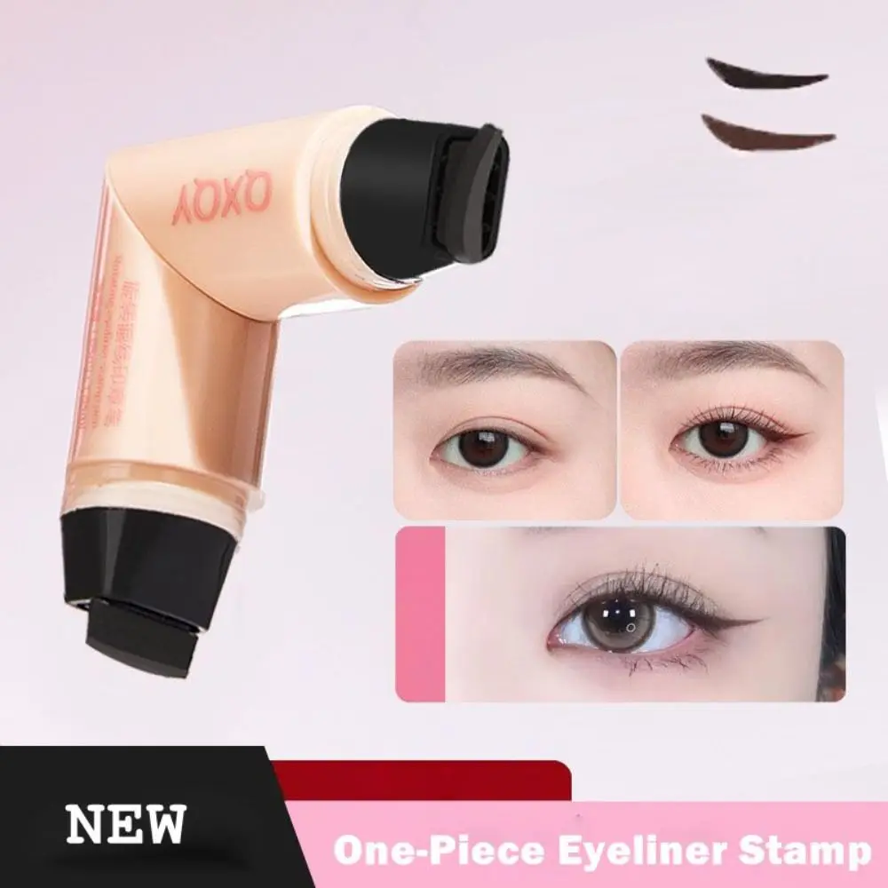 Neuer wasserdichter Eyeliner-Stempel, faltbar, schnell trocknend, Eyeliner-Stempel, einfach zu bedienender tragbarer Eyeliner-Stempelstift