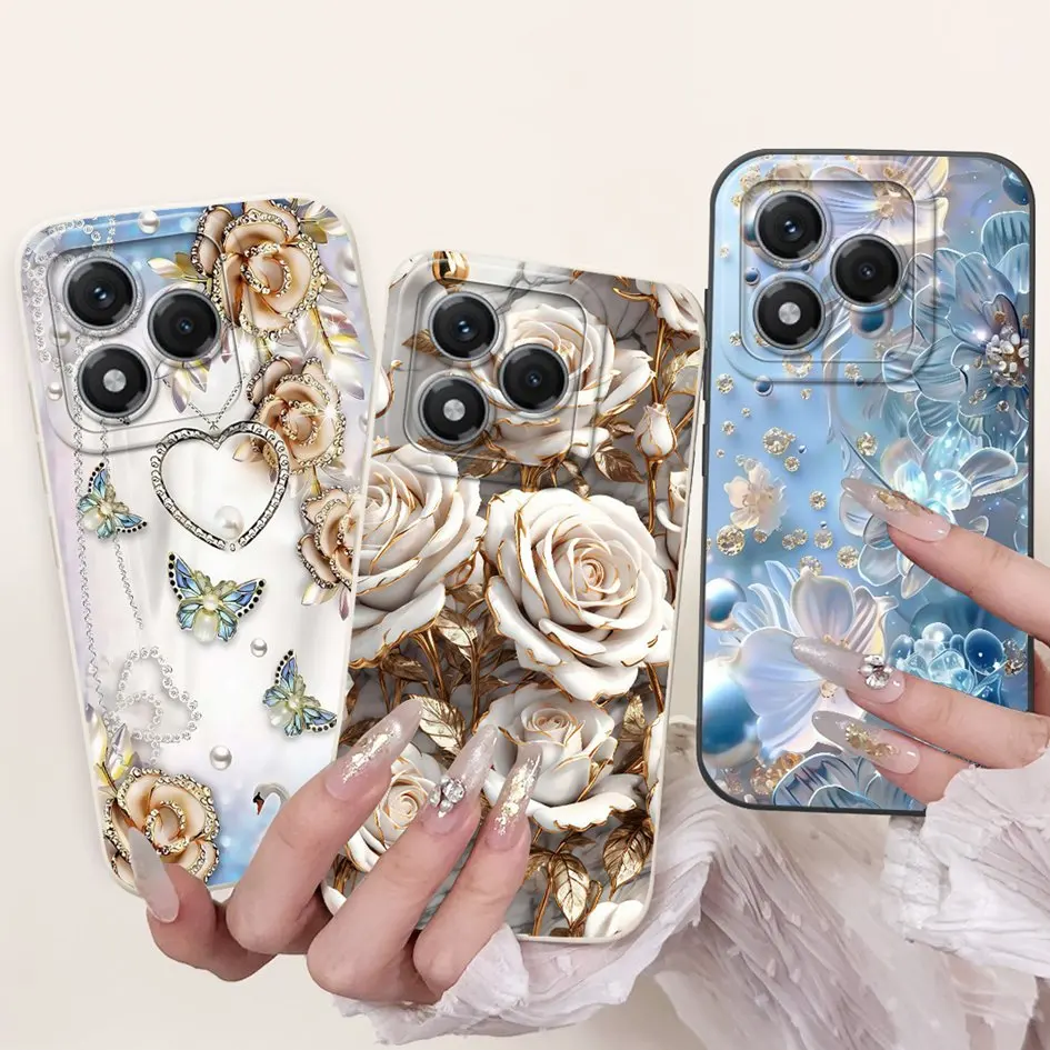 حافظة لهاتف Honor 400 Lite 5G ABR-NX1 حافظة مضادة للصدمات مطلية برسوم كارتونية رائعة حافظة هاتف من السيليكون الناعم لهاتف Honor400 Lite Funda