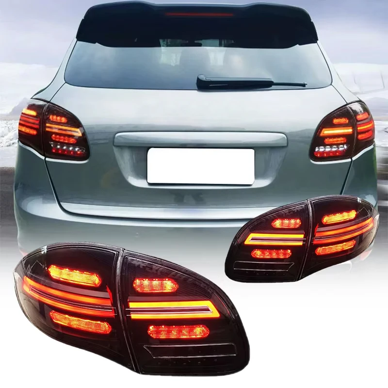 

Car Lights for 958 Cayenne LED Tail Lamp 2011-2014 Tail Light Signal Drl Rear Stop Brake Animation Automotive Accessory
