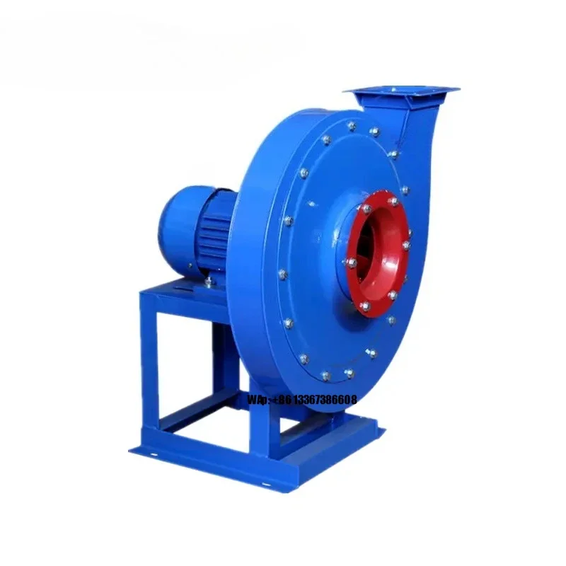 High Pressure 9-26 Centrifugal Fan Industrial Strong Induced Draft Dust Removal Material Conveying Snail Blower Industrial