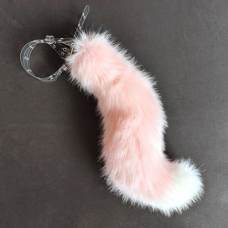 Furry Tail Kolorowy pluszowy rekwizyt Cosplay