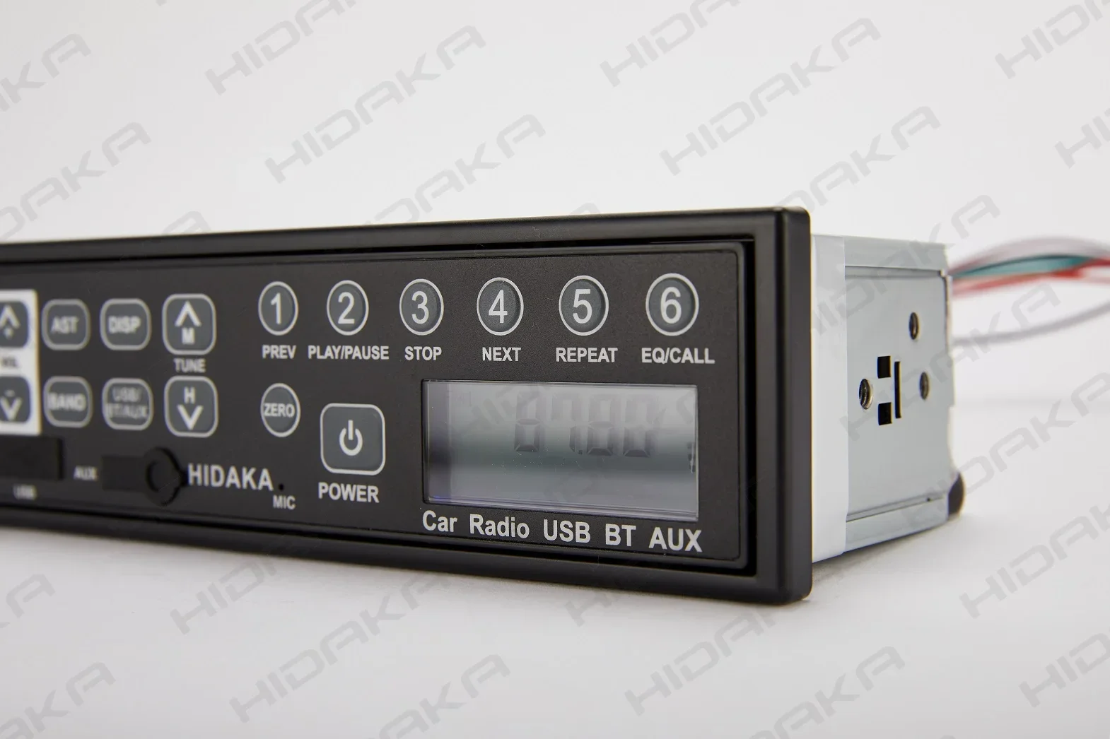 

2026 HIDAKA FM AM USB HI-M200 Car Radios With External Antenna Jack 12 24V Excavator Radio