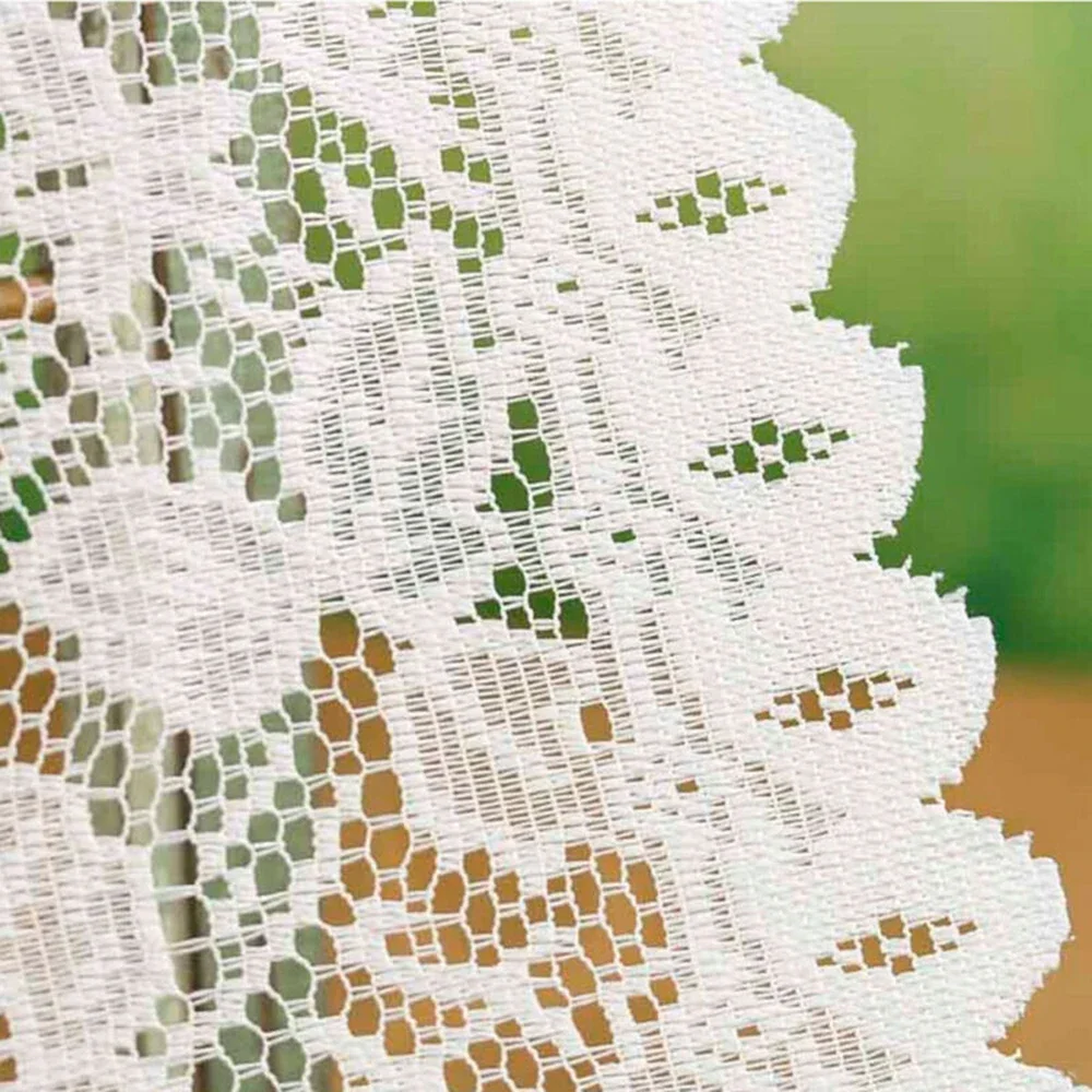 Lace Tablecloth Vintage Weaving Wedding Kitchen Supplies Washable Xmas CHRISTMAS Decor Floral Home New Practical