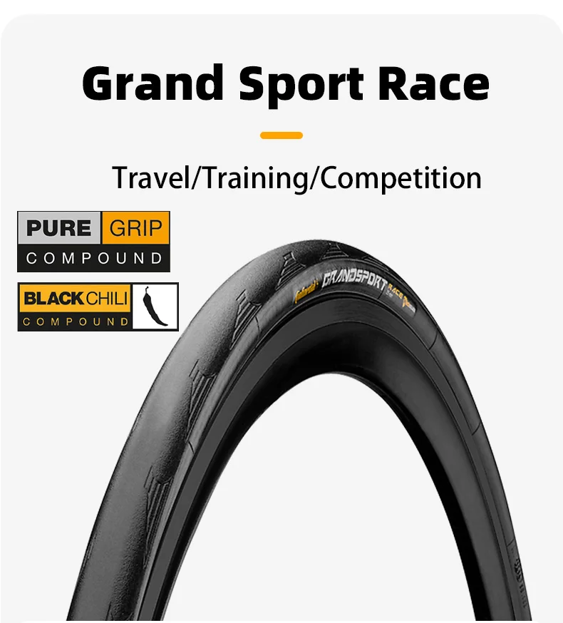 2 stücke Continental Road Reifen ULTRA Sport III & GRAND Sport Rennen Geschwindigkeit 700 × 25C/28C Straße Fahrrad klammer Faltbare Kies Reifen – Detail 6