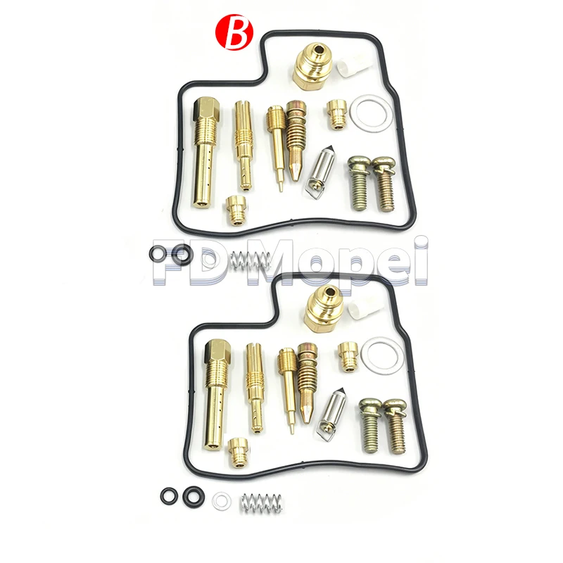 Vergaser-Reparatursatz für Honda XRV650 Africa Twin RD03 1988-1990 CV32 V-Twin, Reparatursatz für Düsen, Membran und Schwimmerventil – Detail 2