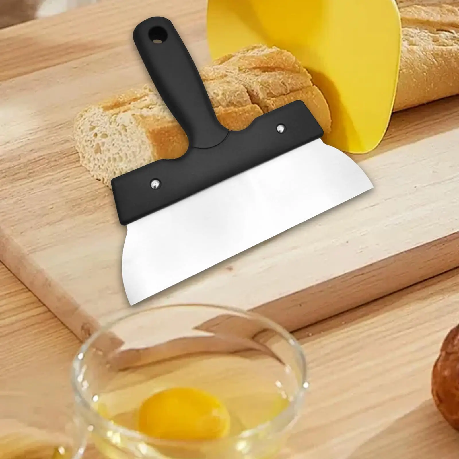 Griddle Spade Baking Tool DIY Supplies Lightweight Multifunctional Kitchen Utensil Chopper for BBQ Bread Decorating Pizza