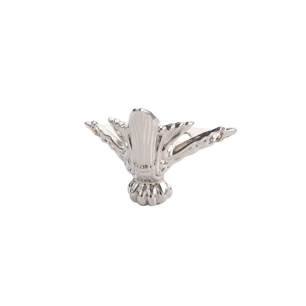 

Brass Vintage Hardware Jewelry Box Decorative Protector Feet Leg Corner Furniture Leg Corner Bracket