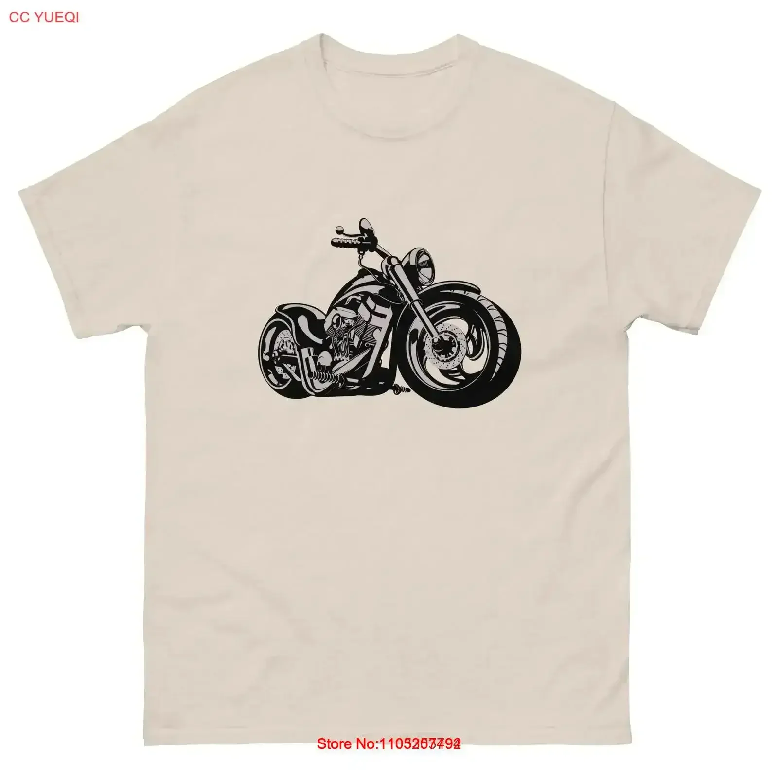Classic Motorcycle Stencil Art T Shirt All Sizes Multiple Colors vintage Washed Slightly Stylish designer clothes Casual