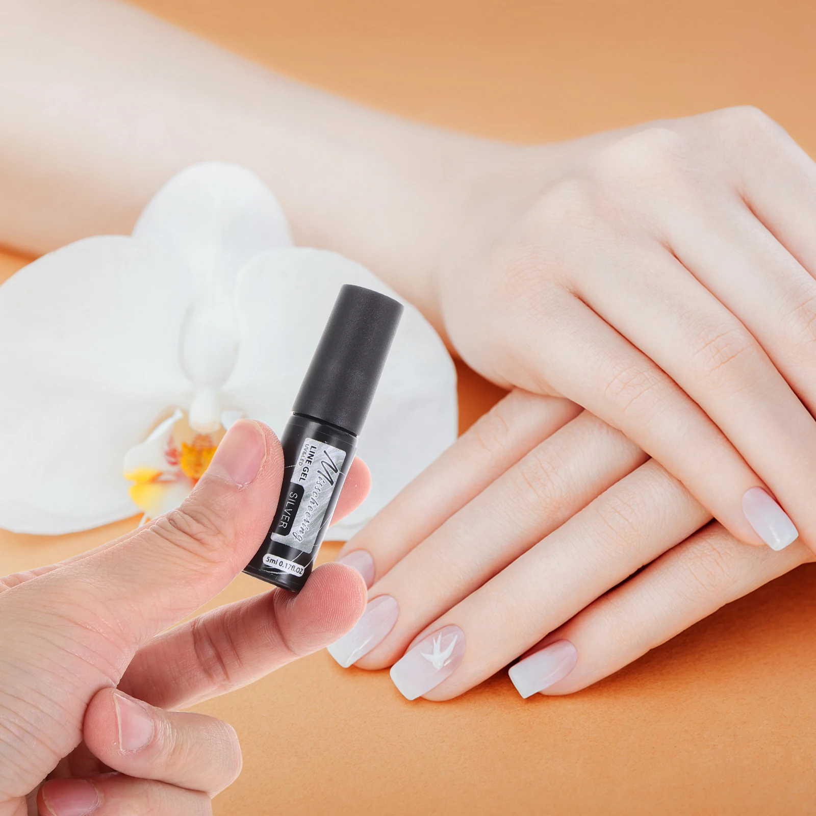 

5 мл металлический гель для ногтей высокой плотности, лайнер для дизайна ногтей, гель для рисования, салонный лак для ногтей для маникюра «сделай сам»