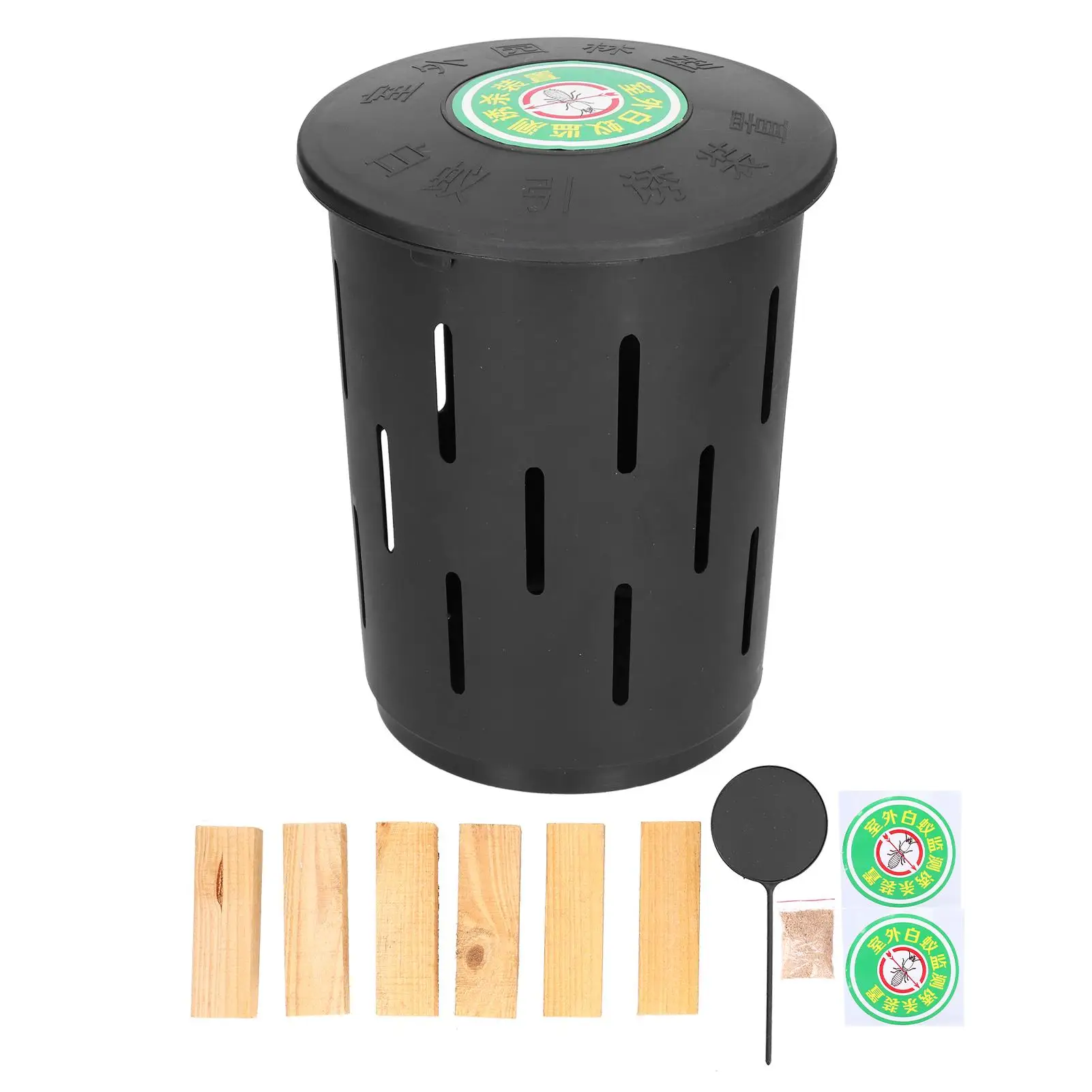 

Garden Termite Bait Station Monitoring Trap Non-Toxic for outdoor Box