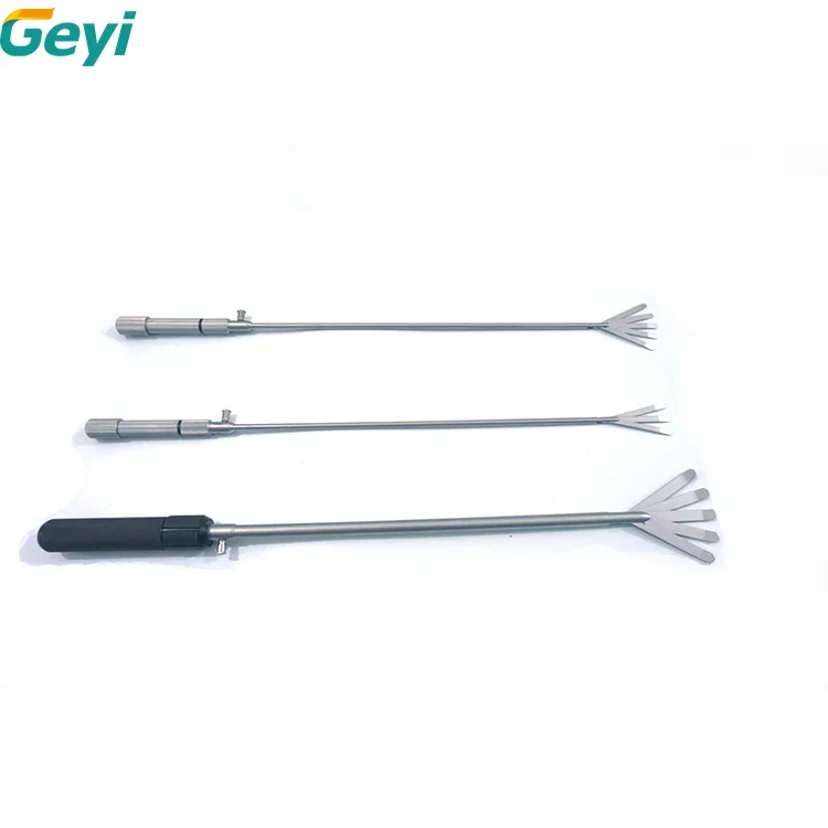 Laparoscopic Surgical Instruments Five Fingers Retractor Articulating Fan Shaped Retractor