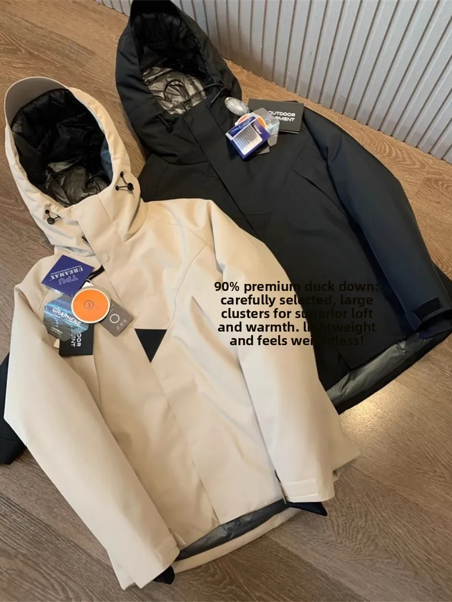 

Tanggicord Heavyweight High Quali Afene 90 Down Outdoor Tee-Proof Прочный водостойкий мужской пуховик Jaet