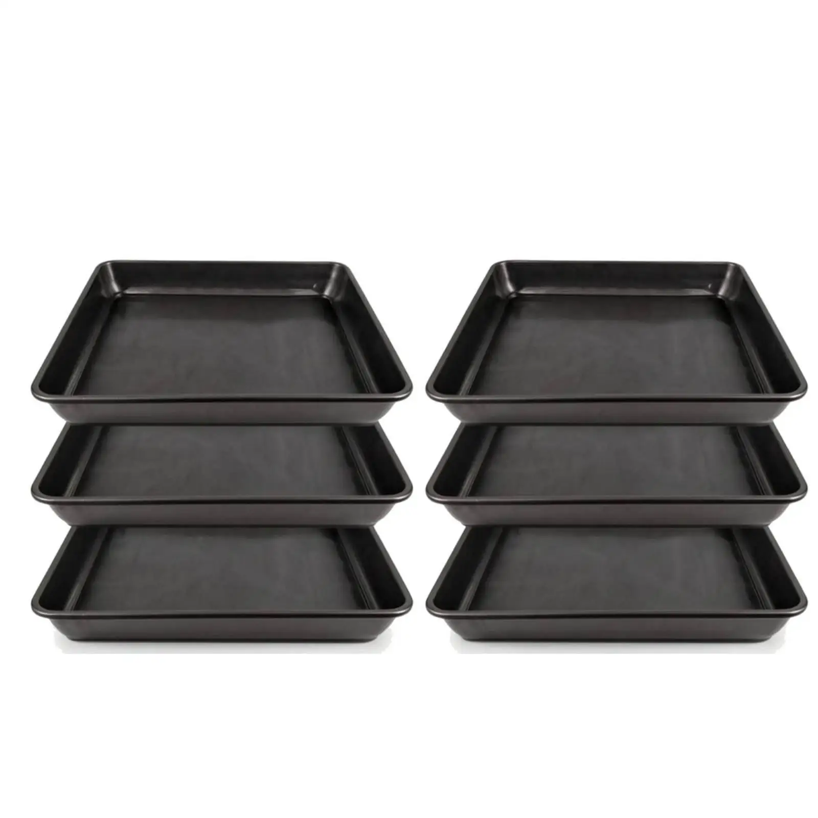 Square Paver Mold Reusable Plastic Concrete Tray Makes Decorative Garden Step Stones for Outdoor Paths