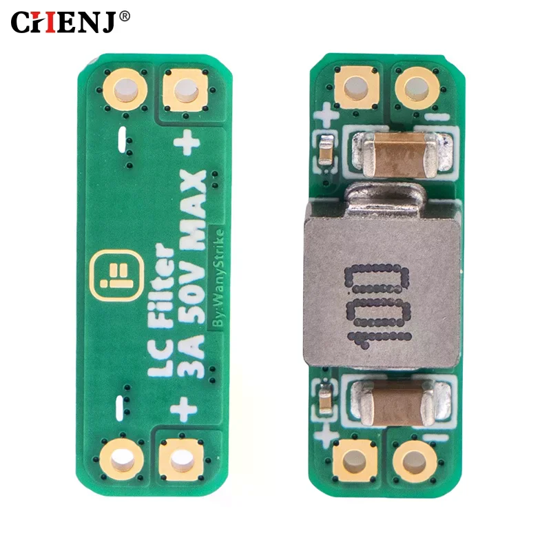 1pc LC Filter Module 3A 5-30V - Built-in Reverse Polarity Protection, Reduce Radiated Interference for FPV Drone & RC Models