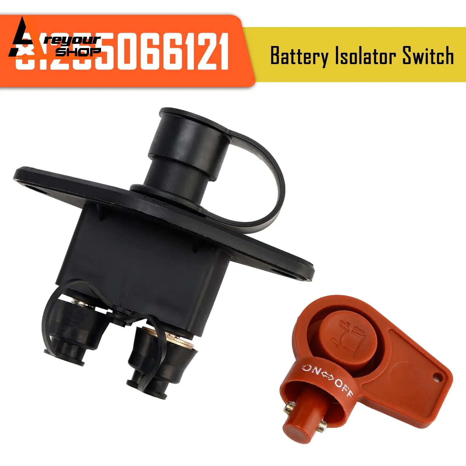 Areyourshop Battery Isolator Switch 81255066121 for Man TGA TGL TGS TGX L/M2000