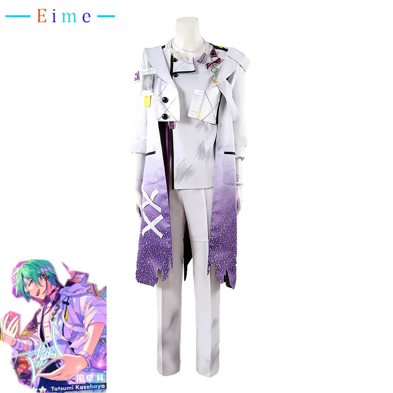 

Game Ensemble Stars ALKALOID KAZEHAYA TATSUMI Cosplay Costume Ayase Mayoi Amagi Hiiro Cosplay Suit Halloween Uniform Custom Made