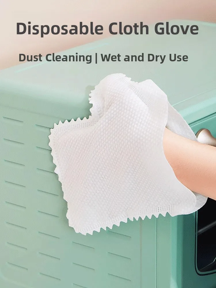 

Многофункциональные одноразовые перчатки из микрофибры для уборки дома, для удаления пыли, для ленивых людей, для сухого и влажного использования, антистатические