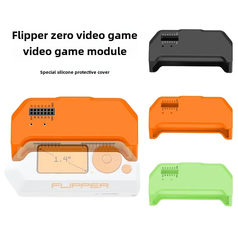 Anti-drop silicone case for Flipper Zero VideoGame video game modules