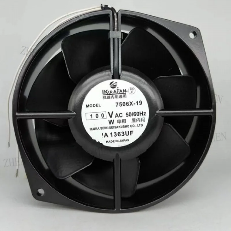 Y 1PCS NEW FOR  IKURA 7506X-19 100VAC High Temperature Resistant Fan # QW.