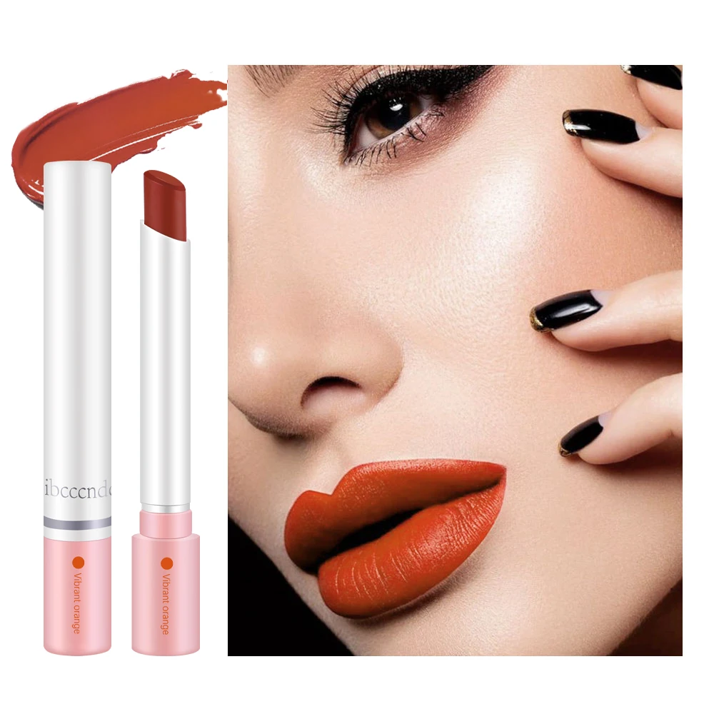 Zestaw matowych pomadek w płynie ibcccndc, 4 kolory, wodoodporne, długotrwałe, nieprzywierające do kubka, błyszczyk do ust, makijaż dla kobiet, kosmetyki.