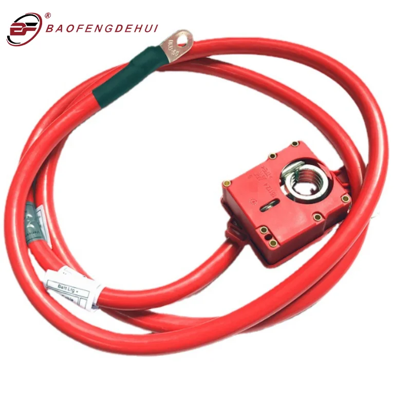 Positive Cable Battery Connection Pole Battery Cable for For BMW 5 Series E60 523 525 530Li 2003-2009 OE: 61126989780