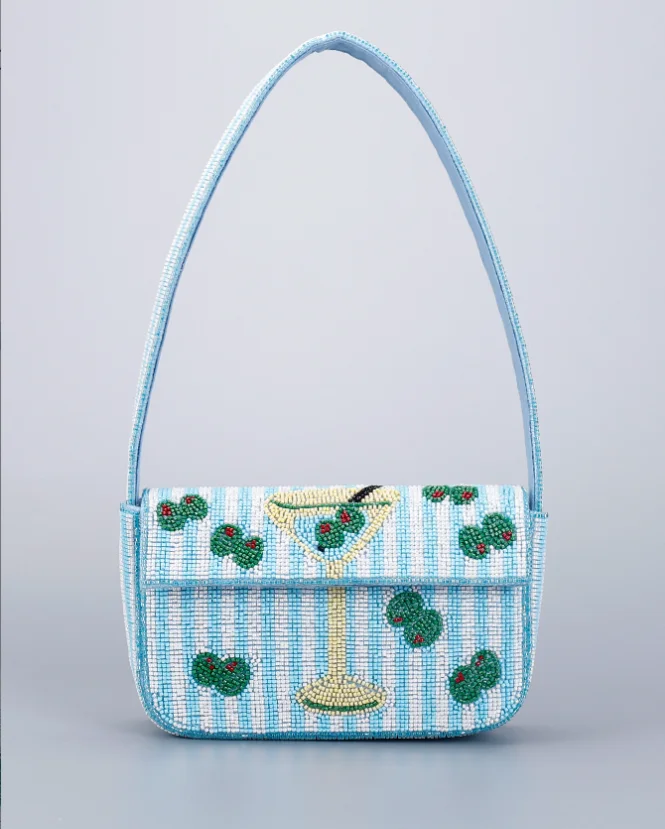 Beaded Bag Animal Edition Dachshund Embroidered Handbag Fashionable Beadwork Clutch Purse Mini Shoulder Bag for Women