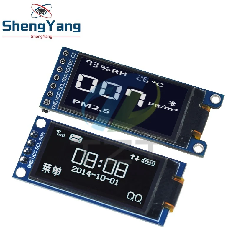 TZT 1.3 Inch OLED Display 4PIN 7PIN64×128 LCD Module SH1107 LCD 1.3 