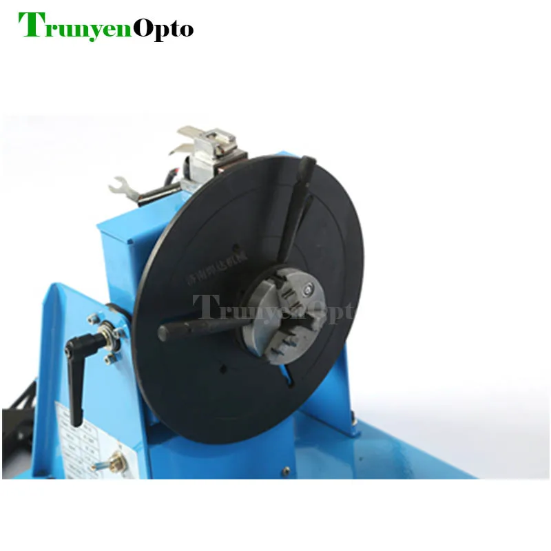 Inclinazione manuale velocità di rotazione regolabile 10kg posizionatore di saldatura controllo del pedale