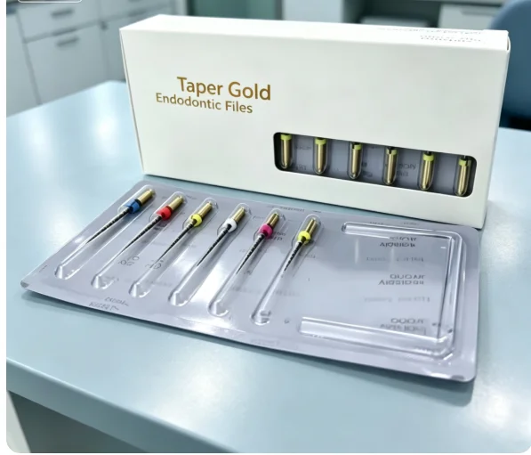 10PKS Dentsply ProTaper Gold Rotary Endo Files, Assorted SX S1 S2 F1 F2 F3, 21mm 25mm 31mm Root Canal Dentistry Instrument