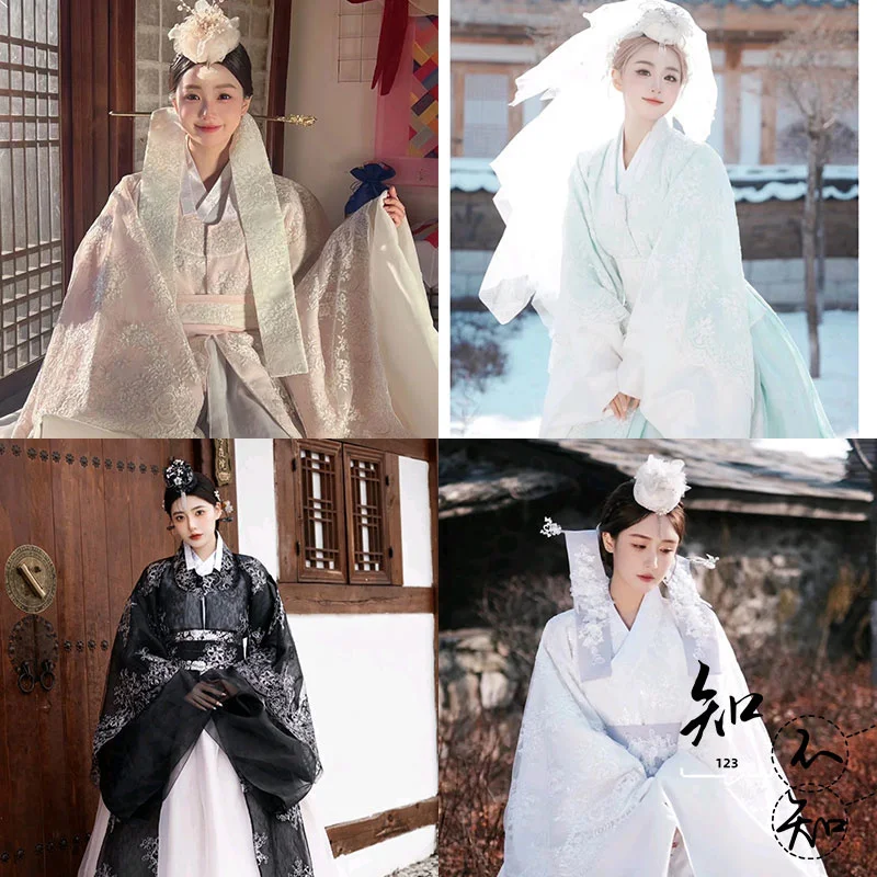 Hanbok Clothes Women Traditional Costume Korean Dress Modernized Improved Korean Court National Dance Cosplay Dresses Hanbok 한복