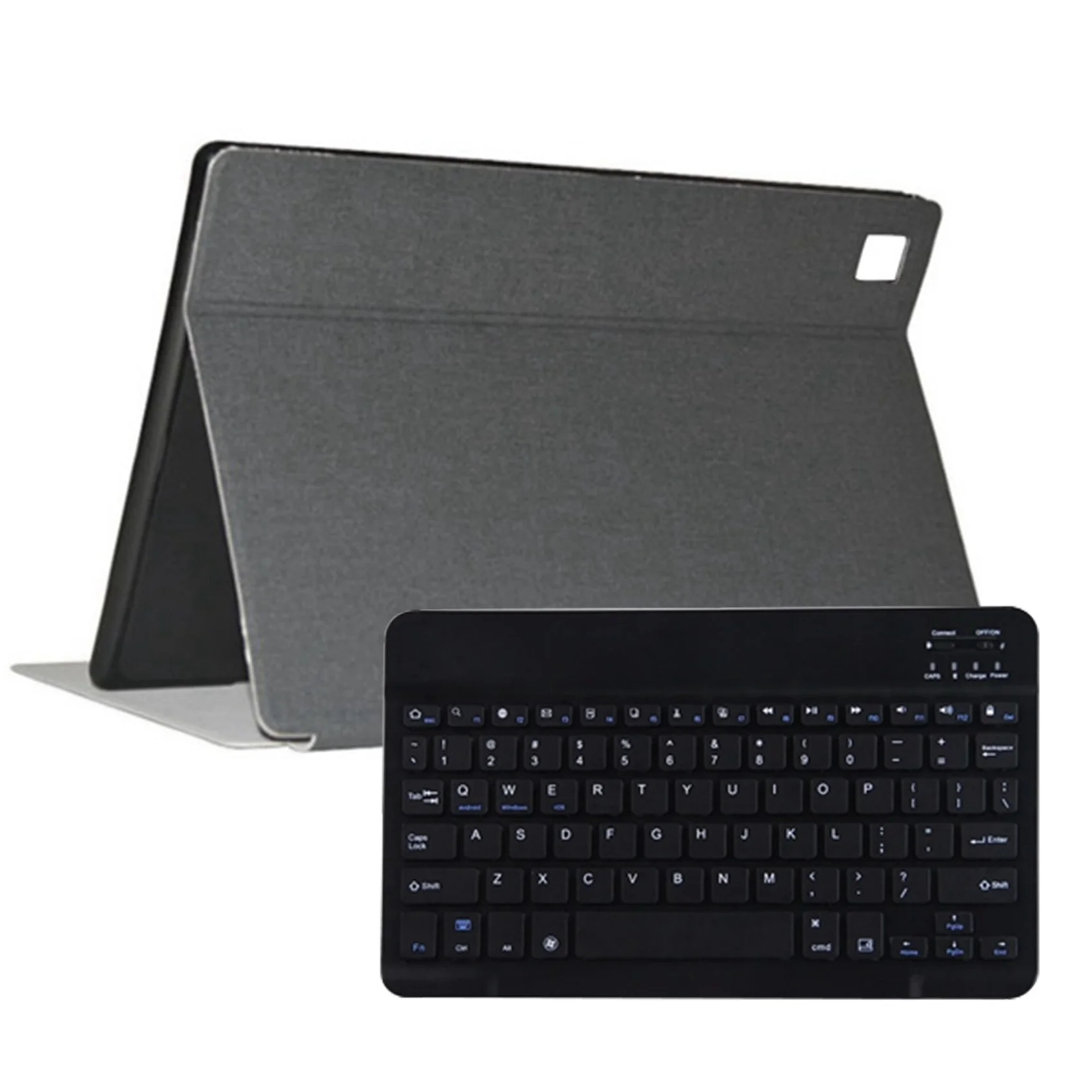 Tablet Case+Wireless Keyboard for Teclast M40 P20HD P20 10.1 Inch Tablet Case Anti-Drop Case Tablet Stand(Black)