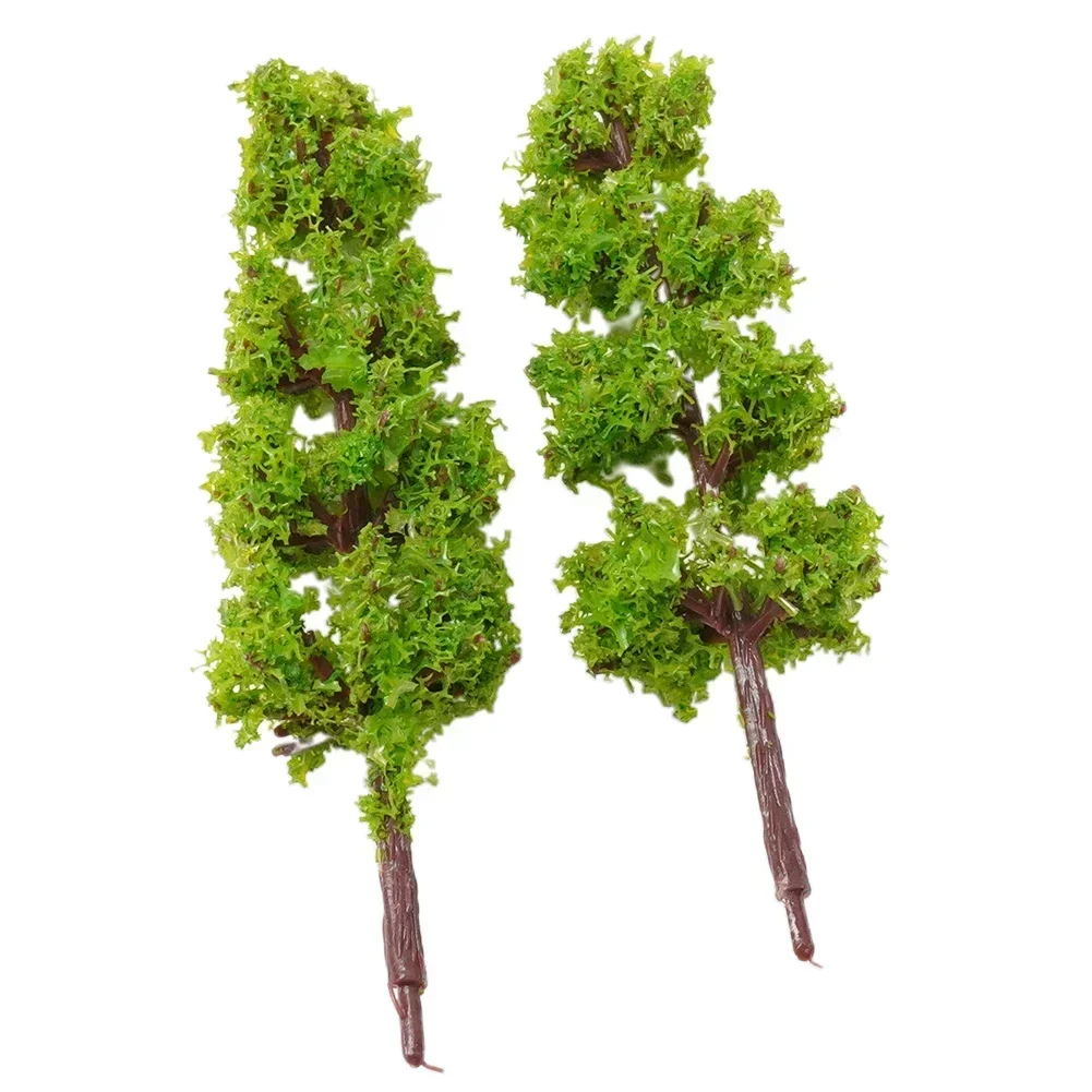 20pcs Model Trees Train Railroad 1:200 Scale Tree  Scenery Miniature Landscape Artificial Miniature Tree Sandtable Model Scenery