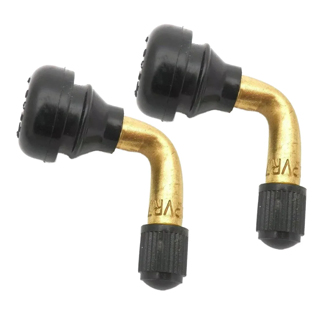 10 pièces 90 ° Tiges de Valve de pneu de roue courbée en Angle avec capuchons anti-poussière, 11.3mm, adaptées au Scooter, cyclomoteur, Quad, moto, voiture